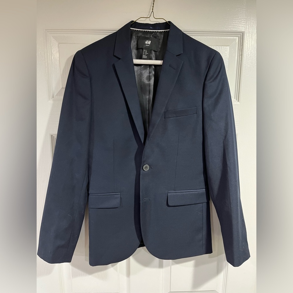H&M Navy Blue Blazer